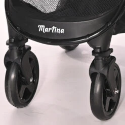 Lorelli Martina Green Bay Wandelwagen 1002171-2390 -Kleintje Wereld martina swivelling front wheels 1