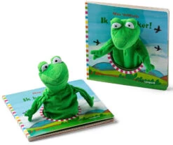 Max Velthuijs 'Ik Ben Kikker!' Kinderboek Incl. Handpop 9748 -Kleintje Wereld max velthuijs ik ben kikker kinderboek incl. handpop 9748 3