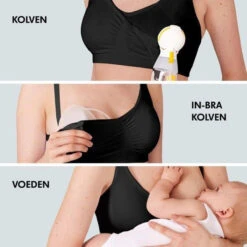 Medela 3-in-1 Voedings- En Kolf BH Maat S 101043828 -Kleintje Wereld medela 3 in 1 voedings en kolf bh maat m 101043829 2 2