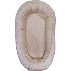 MamaLoes Stippen Omkeerbaar Babynest ML020107 -Kleintje Wereld ml020107 01