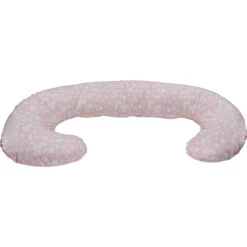 MamaLoes Botanical Animals Roze C-vorm Voedingskussen ML020409 -Kleintje Wereld ml020409 03