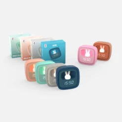 MOB Billy Marshmallow Klok En Nachtlampje BILLY-MARSH-01 -Kleintje Wereld mob billy chocolate klok en nachtlampje billy sfeer 2