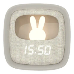 MOB Billy Grijs Klok En Nachtlampje BILLY-GR-01