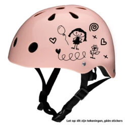 Momi Mimi Pink 47-58 Cm Kinderhelm ROBI00017 -Kleintje Wereld momi mimi pink kinderhelm robi00017 52 1 1