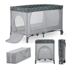 Momi Belove Grey Campingbed LOZE00015 -Kleintje Wereld momi belove grey campingbed loze00015 9