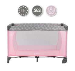 Momi Belove Pink Campingbed LOZE00016 27 Momi Belove Pink Campingbed LOZE00016 -Kleintje Wereld momi belove pink campingbed loze00016 10