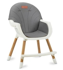 Momi Flovi Light Grey/White 2-in-1 Kinderstoel KRKA00020 -Kleintje Wereld momi flovi light grey white kinderstoel krka00020 4
