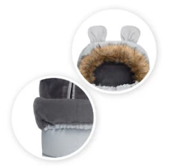 Momi Grey Universele Voetenzak AKCE00034 -Kleintje Wereld momi grey universele voetenzak akce00034 5