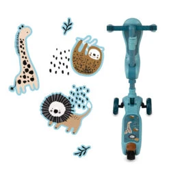 Momi Kiuru Blue 2-in-1 Step/Loopfiets HUBA00036 -Kleintje Wereld momi kiuru blue 2 in 1 step loopfiets huba00034 8
