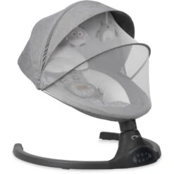 Momi Lami Dark Grey Elektrische Babyschommel BULE00022 -Kleintje Wereld momi lami dark grey elektrische babyschommel bule00022.4