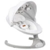 Momi Lami Light Grey Elektrische Babyschommel BULE00023 -Kleintje Wereld momi lami light grey elektrische babyschommel bule00023.1
