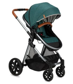 Momi Limuru Green 2-in-1 Combi Kinderwagen WOSP00028 -Kleintje Wereld momi limuru green 2 in 1 combi kinderwagen wosp00028 3