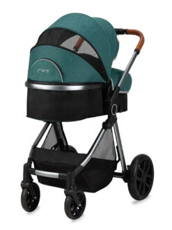 Momi Limuru Green 2-in-1 Combi Kinderwagen WOSP00028 -Kleintje Wereld momi limuru green 2 in 1 combi kinderwagen wosp00028 7
