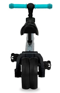 Momi Loris Grey/Turquoise 4-in-1 Ride-On Loopfiets ROBI00041 -Kleintje Wereld momi loris grey turquoise 4 in 1 ride on loopfiets robi00041 3