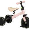 Momi Loris Pink 4-in-1 Ride-On Loopfiets ROBI00039 -Kleintje Wereld momi loris pink 4 in 1 ride on loopfiets robi00039 1