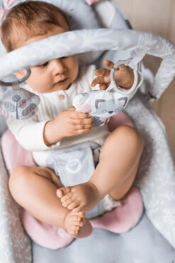 Momi Luis Grey Bouncer Wipstoel BULE00018 -Kleintje Wereld momi luis pink bouncer wipstoel bule00016 01 1