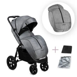Momi Miya Grey Wandelwagen WOSP00032 -Kleintje Wereld momi miya grey wandelwagen wosp00032 11