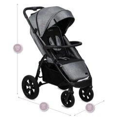 Momi Miya Grey Wandelwagen WOSP00032 -Kleintje Wereld momi miya grey wandelwagen wosp00032 14
