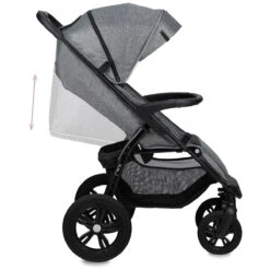 Momi Miya Grey Wandelwagen WOSP00032 -Kleintje Wereld momi miya grey wandelwagen wosp00032 8