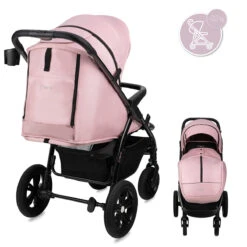 Momi Miya Pink Wandelwagen WOSP00031 -Kleintje Wereld momi miya pink wandelwagen wosp00031 13