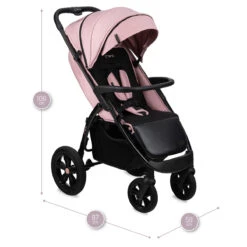 Momi Miya Pink Wandelwagen WOSP00031 -Kleintje Wereld momi miya pink wandelwagen wosp00031 14