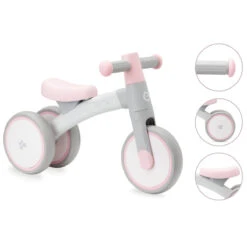 Momi Tedi Pink Mini Bike Loopfiets ROBI00036 -Kleintje Wereld momi tedi pink mini bike loopfiets robi00036 5
