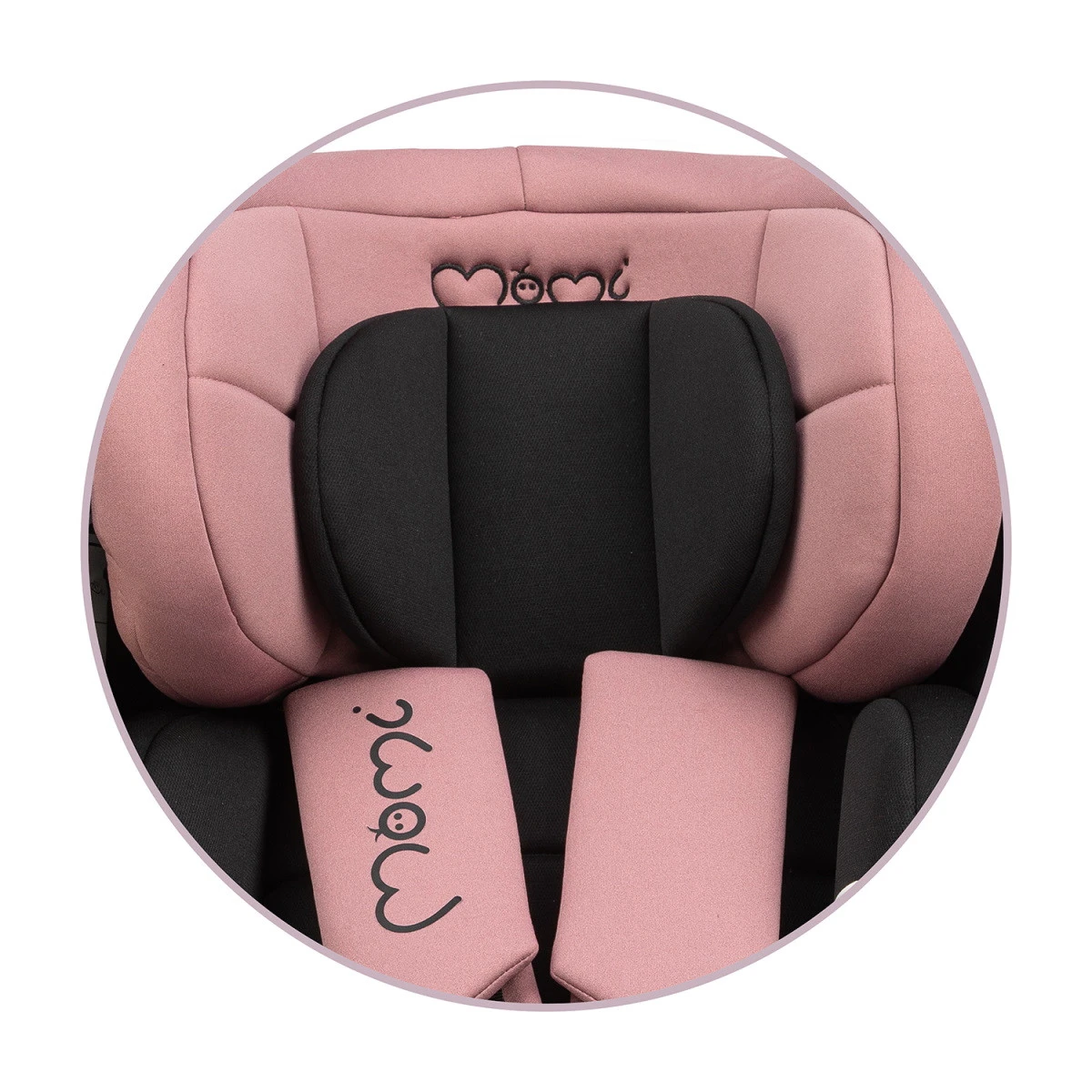 Momi Urso Pink 40-150 Cm I-Size Autostoel FOSA00021 11 Momi Urso Pink 40-150 Cm I-Size Autostoel FOSA00021 - Afbeelding 9
