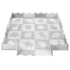 Momi Zawi Grey Schuimrubberen Puzzelmat Met Rand MAED00013 -Kleintje Wereld momi zawi grey schuimrubberen puzzelmat met rand maed00013 1