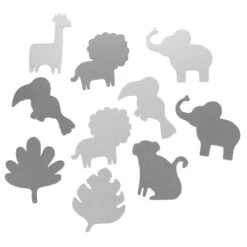 Momi Zawi Grey Schuimrubberen Puzzelmat Met Rand MAED00013 -Kleintje Wereld momi zawi grey schuimrubberen puzzelmat met rand maed00013 6