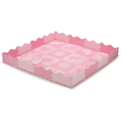 Momi Zawi Pink Schuimrubberen Puzzelmat Met Rand MAED00012 -Kleintje Wereld momi zawi pink schuimrubberen puzzelmat met rand maed00012 3