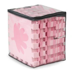 Momi Zawi Pink Schuimrubberen Puzzelmat Met Rand MAED00012 -Kleintje Wereld momi zawi pink schuimrubberen puzzelmat met rand maed00012 7