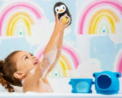 Munchkin Sharky & Pals 3 Stuks Badspeeltje 051847 -Kleintje Wereld munchkin sharky pals 3 stuks badspeeltje 051847 5