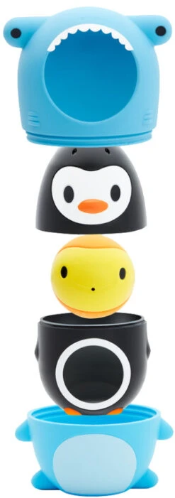 Munchkin Sharky & Pals 3 Stuks Badspeeltje 051847 -Kleintje Wereld munchkin sharky pals 3 stuks badspeeltje 051847 3