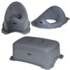 Tryco Anthracite 3-Delige Toilet Trainingsset -Kleintje Wereld naamloos 4
