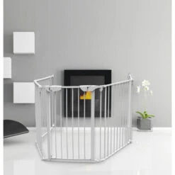 Noma Wit 5-Delige Kamerverdeler En Traphek Veiligheidshek 94047 -Kleintje Wereld noma wit 5 delige kamerverdeler en traphek veiligheidshek 94047