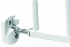 Noma Wit Metaal Uitschuifbaar Traphek/Veiligheidshek 93361 -Kleintje Wereld noma wit metaal uitschuifbaar traphek veiligheidshek 93361 3