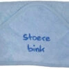 Petit Villain Stoere Bink Lichtblauw Badcape -Kleintje Wereld petit villain badcape blauw stoere bink