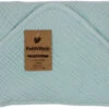 Petit Villain Hydrofiel Mint Badcape -Kleintje Wereld petit villain hydrofiel mint badcape
