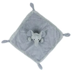 Petit Villain Olifant Grijs Knuffeldoekje -Kleintje Wereld petit villain olifant grijs knuffeldoekje