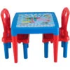 Pilsan Hobby Play Blauw Tafel Met Stoeltjes 03 414 -Kleintje Wereld pilsan hobby play blauw tafel met stoeltjes 03 414