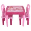 Pilsan Hobby Play Roze Tafel Met Stoeltjes 03 414 -Kleintje Wereld pilsan hobby play roze tafel met stoeltjes 03 414 .1
