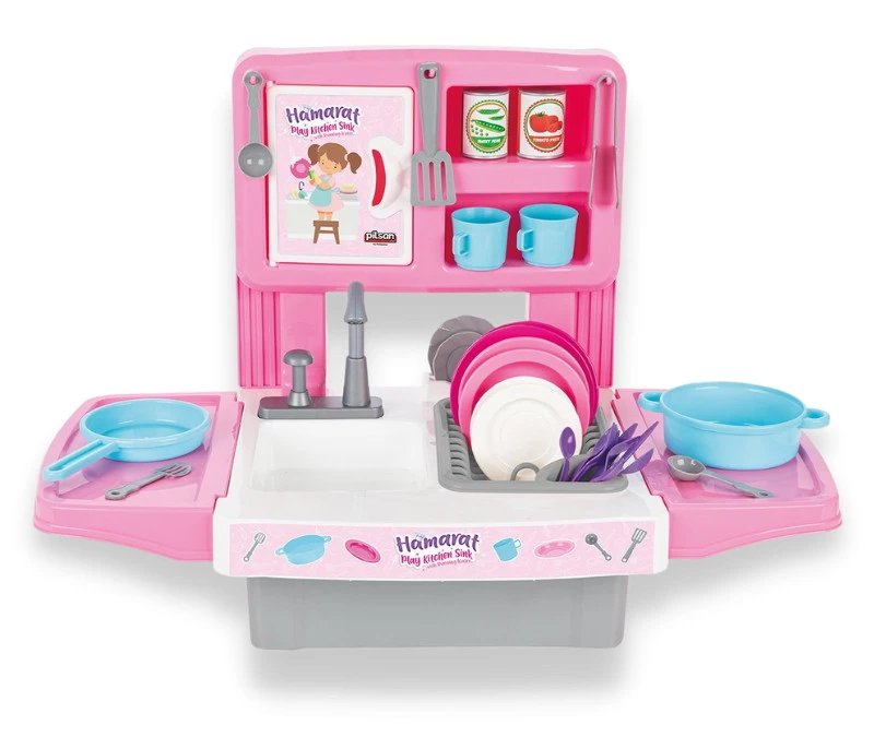 Pilsan Speelgoed Keuken Met Werkende Kraan 03 602 4 Pilsan Speelgoed Keuken Met Werkende Kraan 03 602 - Afbeelding 2