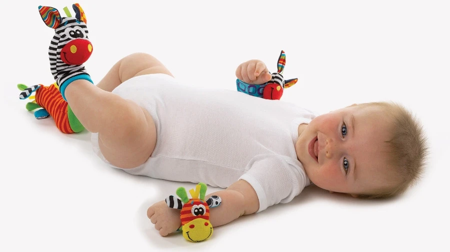 Playgro Jungle Pols-en Voetrammelaars P0183077 6 Playgro Jungle Pols-en Voetrammelaars P0183077 - Afbeelding 4