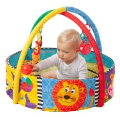 Playgro Play & Grow Activiteiten Speelkleed Ballenbak P0184007 -Kleintje Wereld playgro play grow activiteiten speelkleed ballenbak p0184007 4