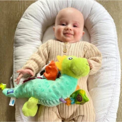 Playgro Sensory Friends Dusty Dragon Buggyspeeltje P0188473 -Kleintje Wereld playgro sensory friends dusty dragon buggyspeeltje p0188473 .9