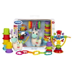 Playgro Sensory Llama Explore & Play Giftset P0188328 -Kleintje Wereld playgro sensory llama explore play giftset p0188328 1