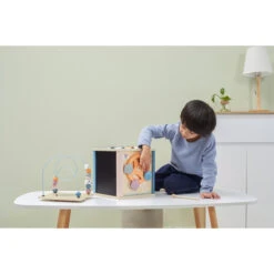 PolarB Houten 8-in-1 Activiteiten Box 44098 -Kleintje Wereld polarb houten 8 in 1 activiteiten box 8