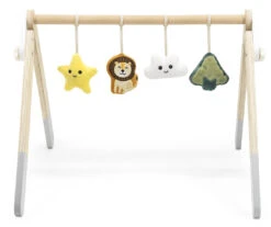 Voorkant -Kleintje Wereld polarb houten babygym 44085 2