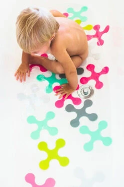 Prince Lionheart Anti-slip Badmatjes 18 Stuks 7451 -Kleintje Wereld prince lionheart anti slip badmatjes 18 stuks 7451 4