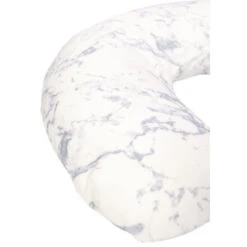 MamaLoes Marmer Wit Voedingskussen ML2032 -Kleintje Wereld print voedingskussen marble white 1 1